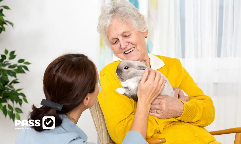 Pet therapy for care homes and community care